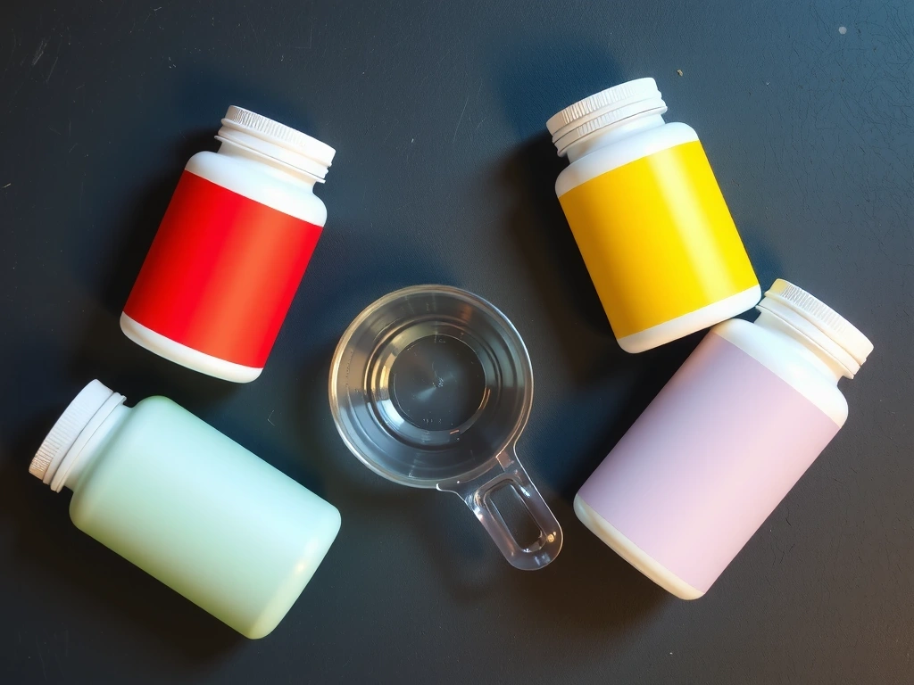 Supplements Flat Lay